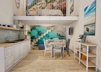 Studio d'interni di interni di appartamenti al  mare